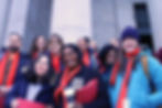 LIHI Advocates from left: Arif Amini, Molly Hardiman, Victoria Chow, Sonata Caric, Tianna Williamson, Sonya Abbott, Madigan Lodahl, Marta Kidane, Marissa Costarella Preece, and Melissa Schoch.Â